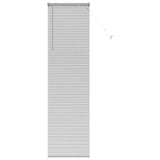 Vidaxl venetiaanse jaloezie zilver 220 x 65 cm 25 mm aluminium - afbeelding 2