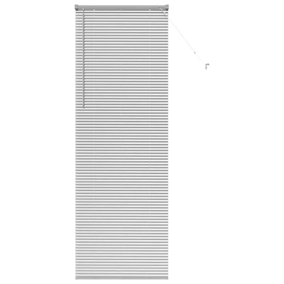 Vidaxl venetiaanse jaloezieën zilver 220 x 75 cm aluminium