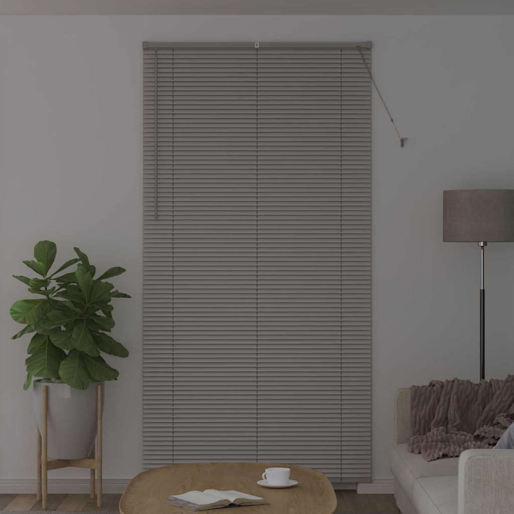 Vidaxl venetiaanse jaloezieën zilver 220 x 120 cm aluminium