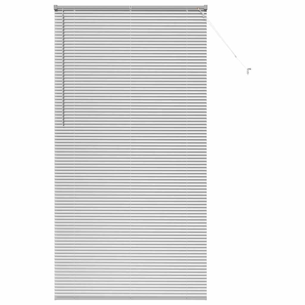Vidaxl venetiaanse jaloezieën zilver 220 x 120 cm aluminium