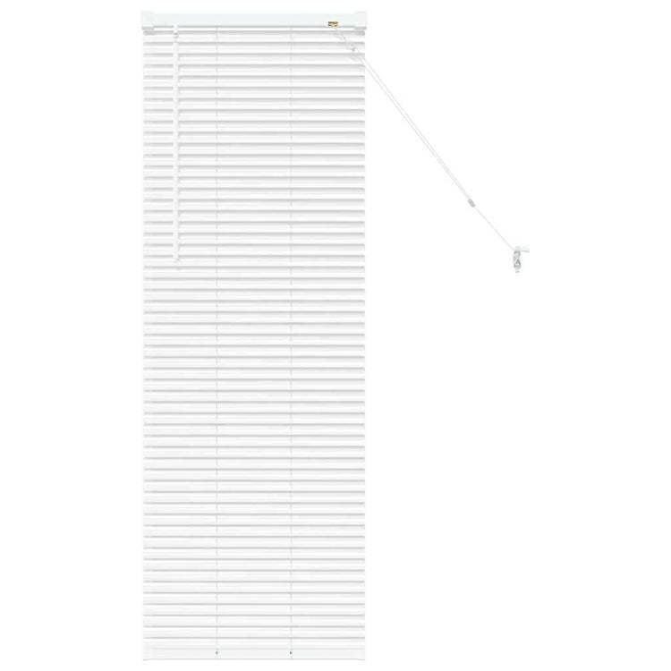 Vidaxl venetiaanse jaloezie wit 130 x 50 cm 25 mm aluminium