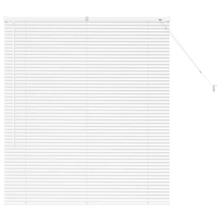 Vidaxl venetiaanse jaloezie wit 130 x 115 cm 25 mm aluminium