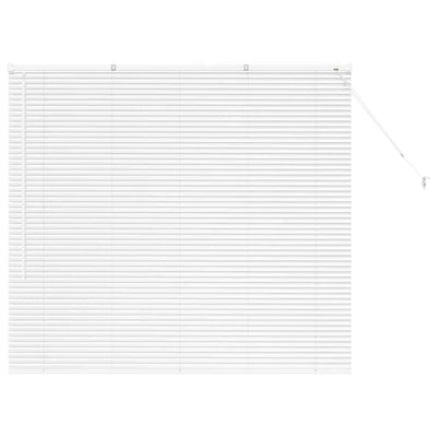 Vidaxl venetiaanse jaloezieën wit 130 x 140 cm aluminium