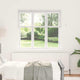 Vidaxl venetiaanse jaloezie wit 130 x 145 cm 25 mm aluminium