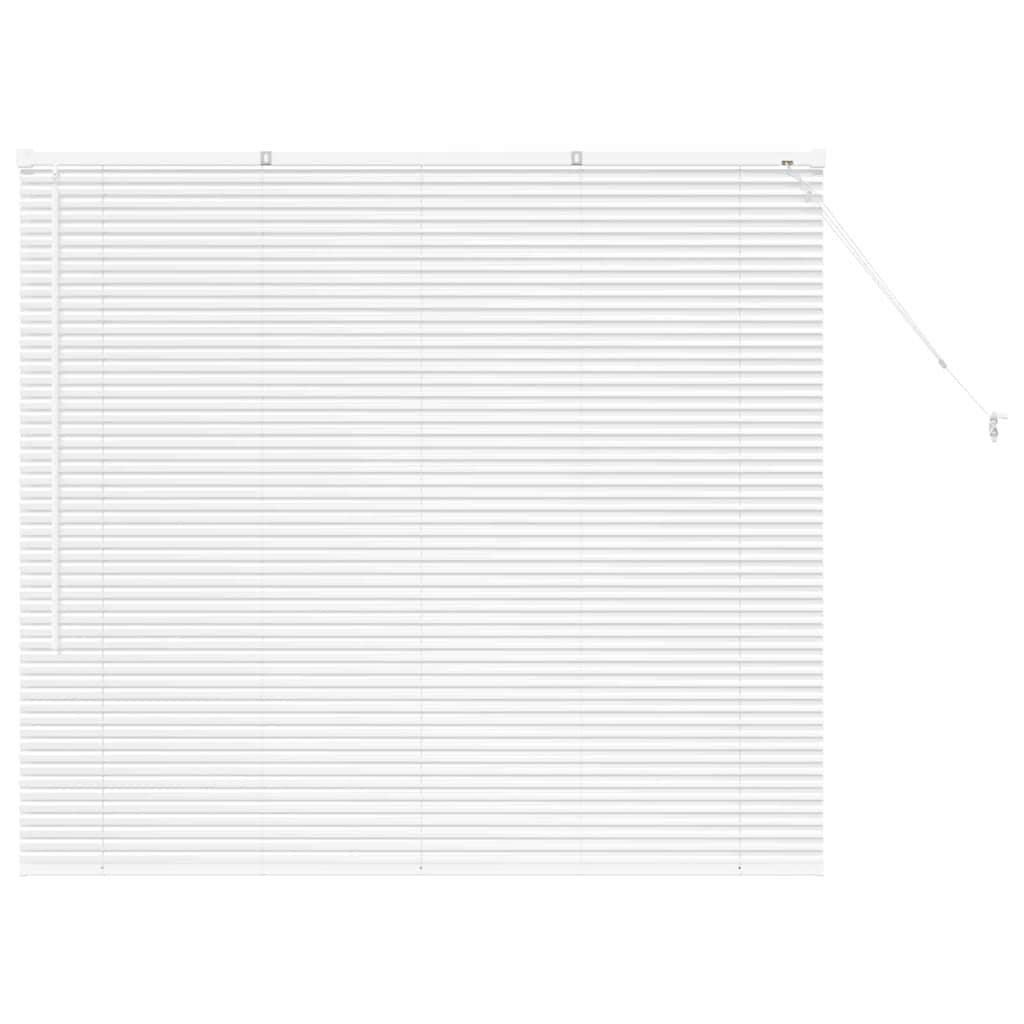 Vidaxl venetiaanse jaloezieën wit 130 x 145 cm aluminium