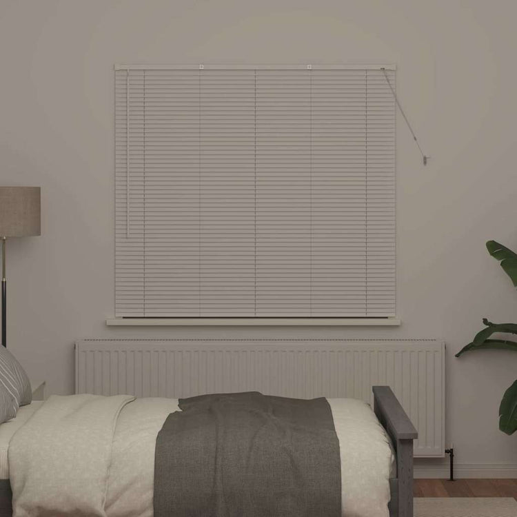 Vidaxl venetiaanse jaloezieën wit 130 x 150 cm aluminium