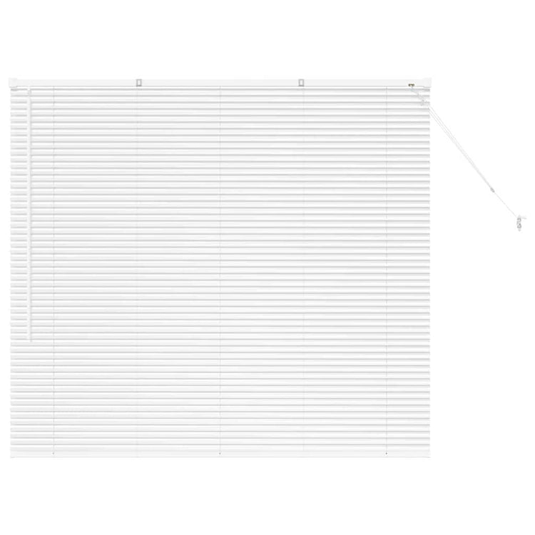 Vidaxl venetiaanse jaloezieën wit 130 x 150 cm aluminium