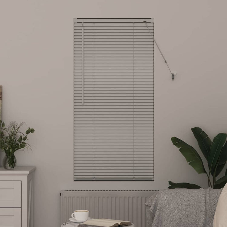 Vidaxl venetiaanse jaloezie wit 175 x 55 cm 25 mm aluminium