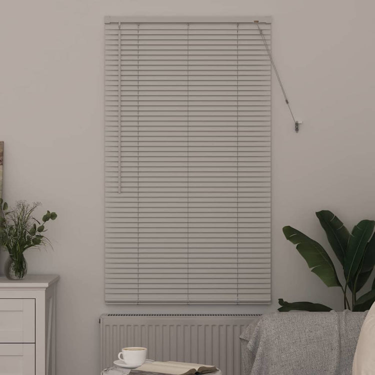 Vidaxl venetiaanse jaloezie wit 175 x 70 cm 25 mm aluminium