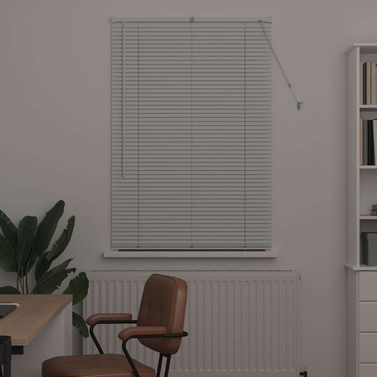Vidaxl venetiaanse jaloezie wit 175 x 85 cm 25 mm aluminium