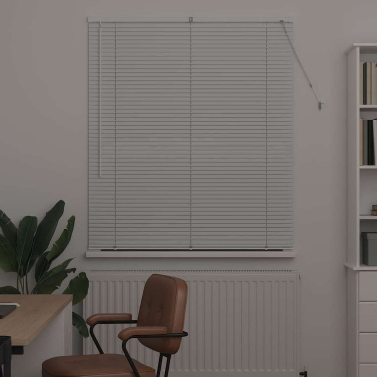 Vidaxl venetiaanse jaloezie wit 175 x 120 cm 25 mm aluminium