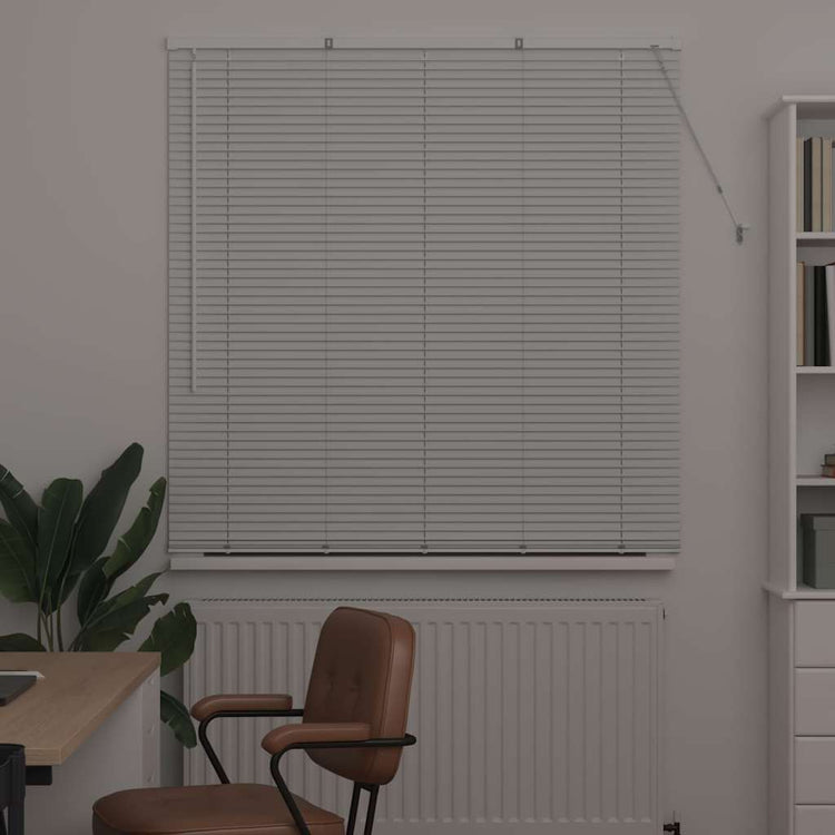 Vidaxl venetiaanse jaloezie wit 175 x 135 cm 25 mm aluminium