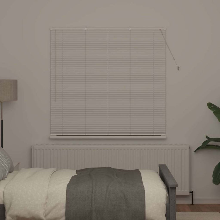 Vidaxl venetiaanse jaloezie wit 175 x 140 cm 25 mm aluminium