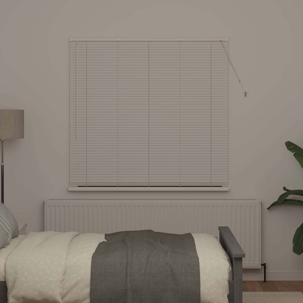Vidaxl venetiaanse jaloezieën wit 175 x 145 cm aluminium