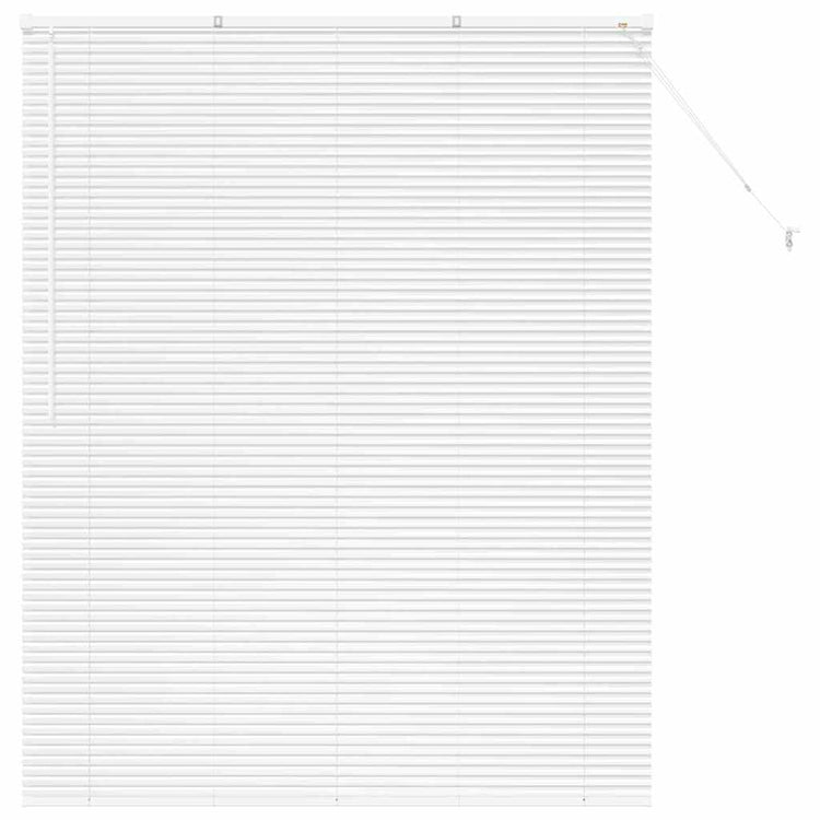 Vidaxl venetiaanse jaloezieën wit 175 x 145 cm aluminium