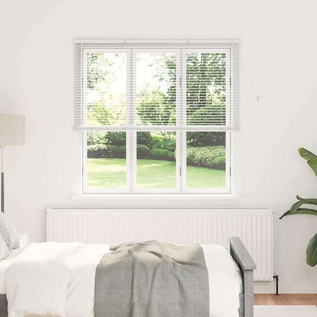 Vidaxl venetiaanse jaloezieën wit 175 x 150 cm aluminium