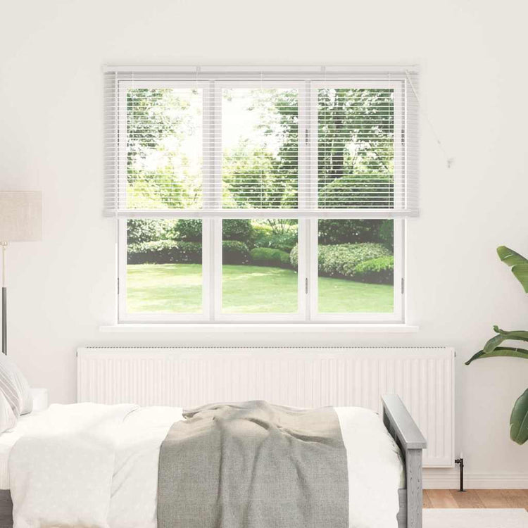 Vidaxl venetiaanse jaloezieën wit 175 x 155 cm aluminium