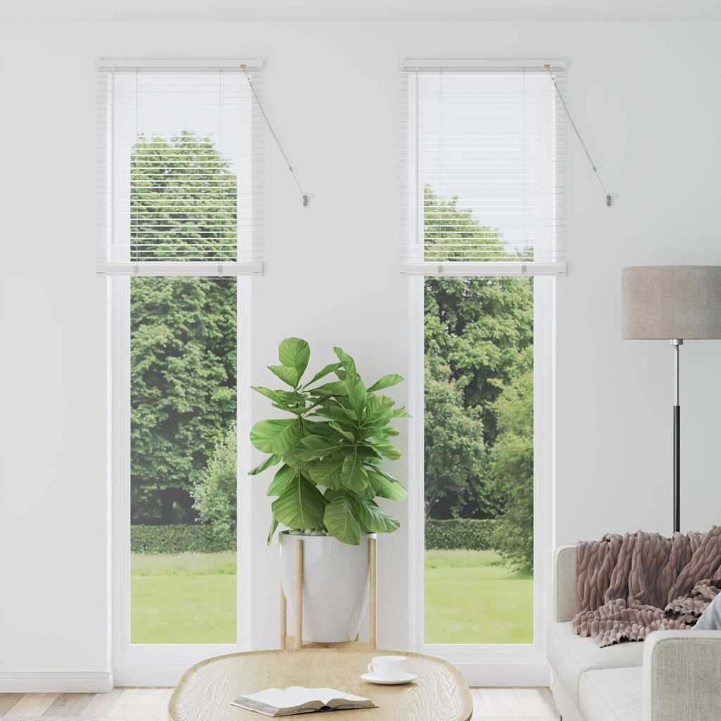 Vidaxl venetiaanse jaloezieën wit 220 x 60 cm aluminium