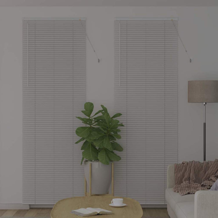 Vidaxl venetiaanse jaloezieën wit 220 x 70 cm aluminium