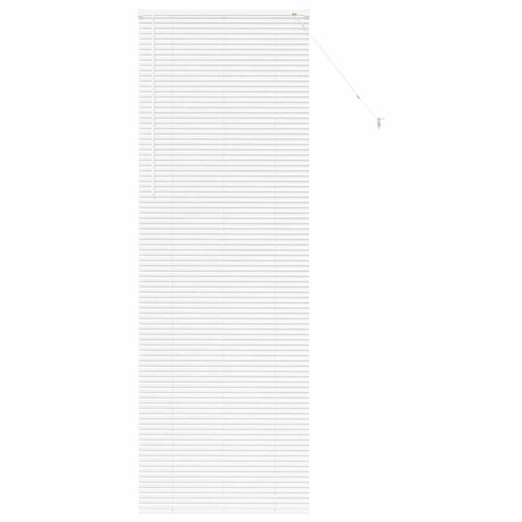 Vidaxl venetiaanse jaloezieën wit 220 x 75 cm aluminium