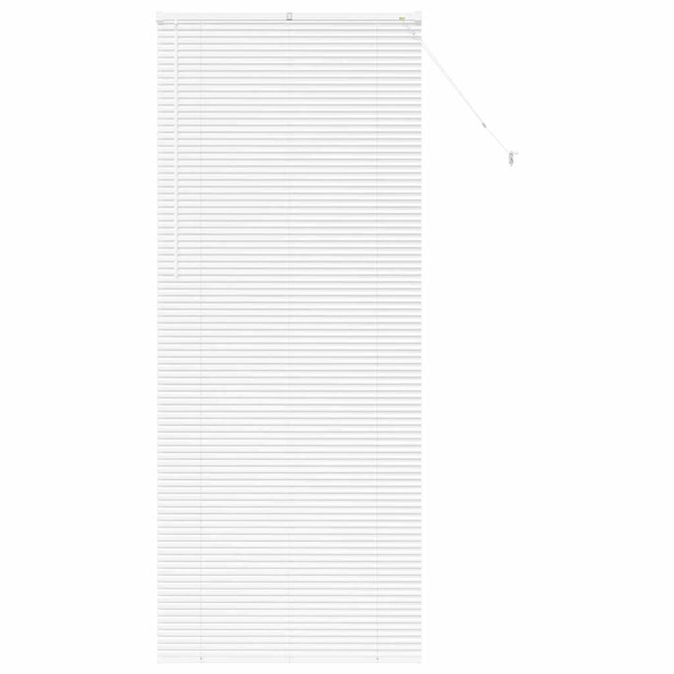 Vidaxl venetiaanse jaloezie wit 220 x 85 cm 25 mm aluminium