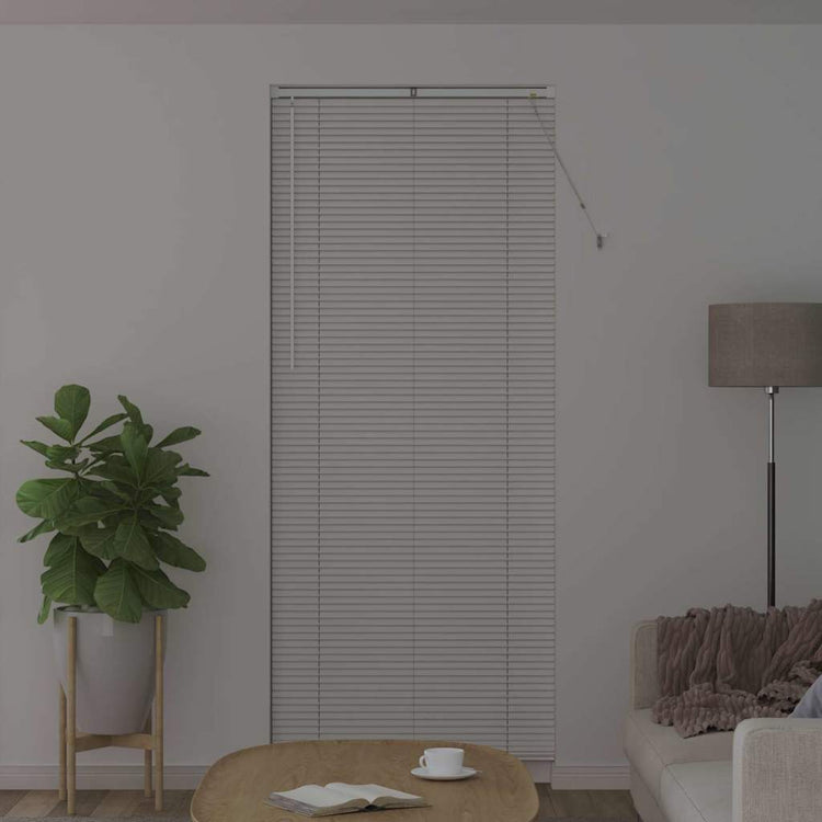 Vidaxl venetiaanse jaloezie wit 220 x 95 cm 25 mm aluminium