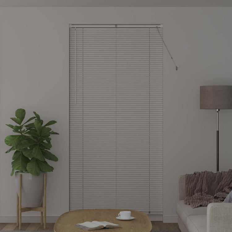 Vidaxl venetiaanse jaloezie wit 220 x 100 cm 25 mm aluminium