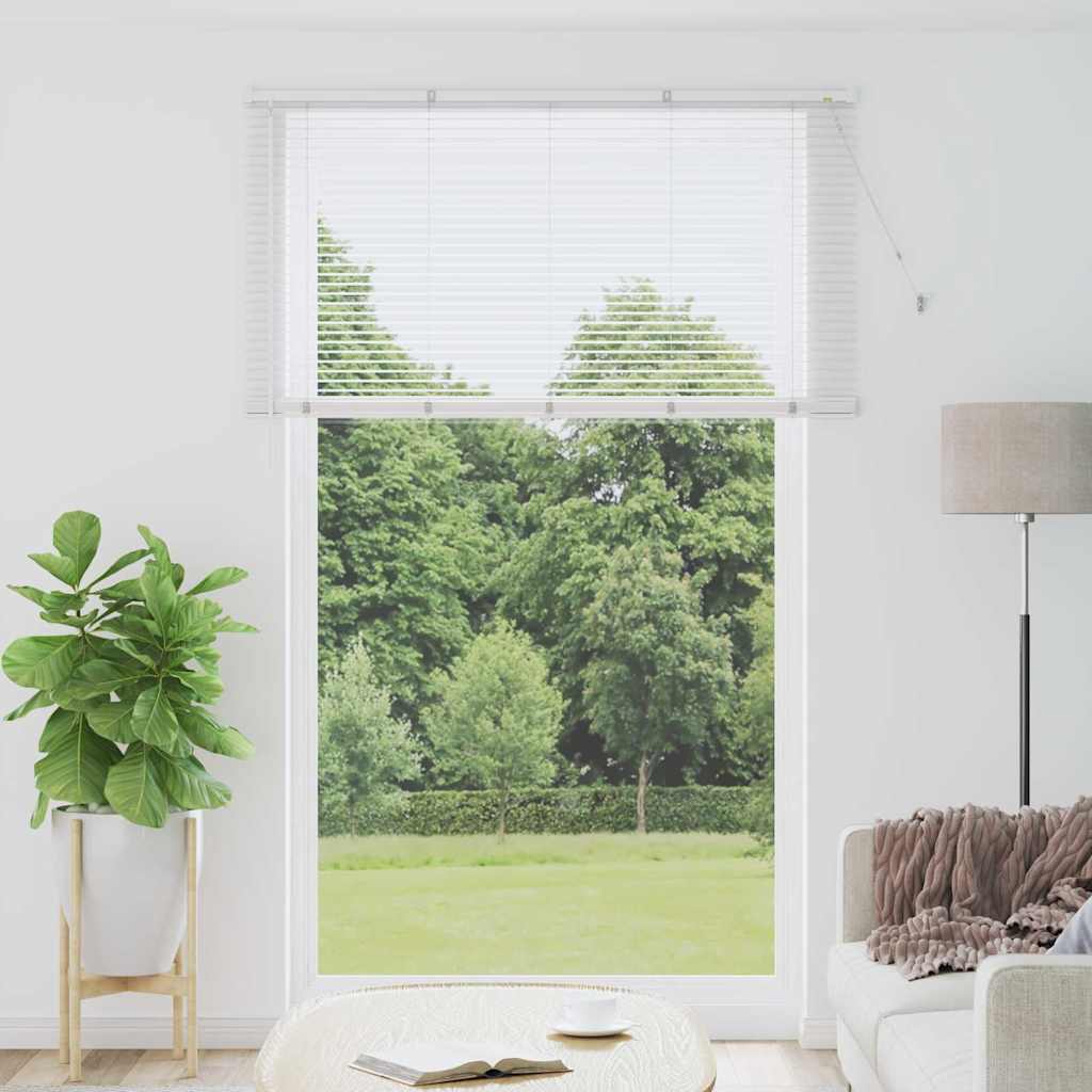 Vidaxl venetiaanse jaloezieën wit 220 x 145 cm aluminium