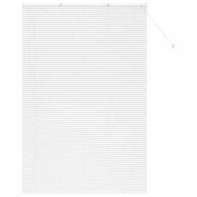 Vidaxl venetiaanse jaloezieën wit 220x150cm aluminium