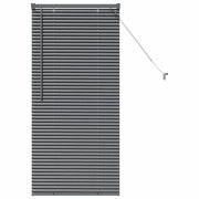 Vidaxl venetiaanse jaloezie donkergrijs 130 x 55 cm 25 mm aluminium - afbeelding 2
