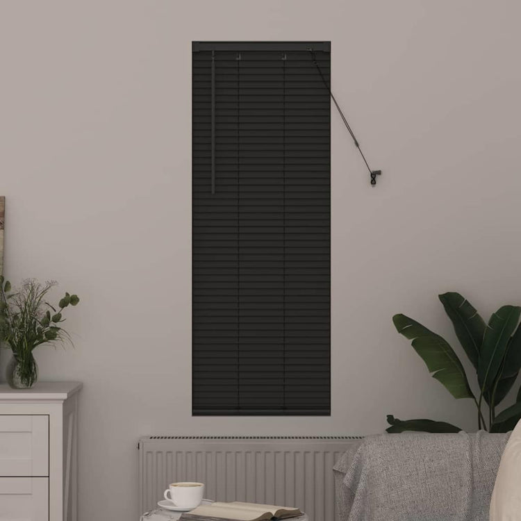 Vidaxl venetiaanse jaloezie donkergrijs 175 x 40 cm 25 mm aluminium