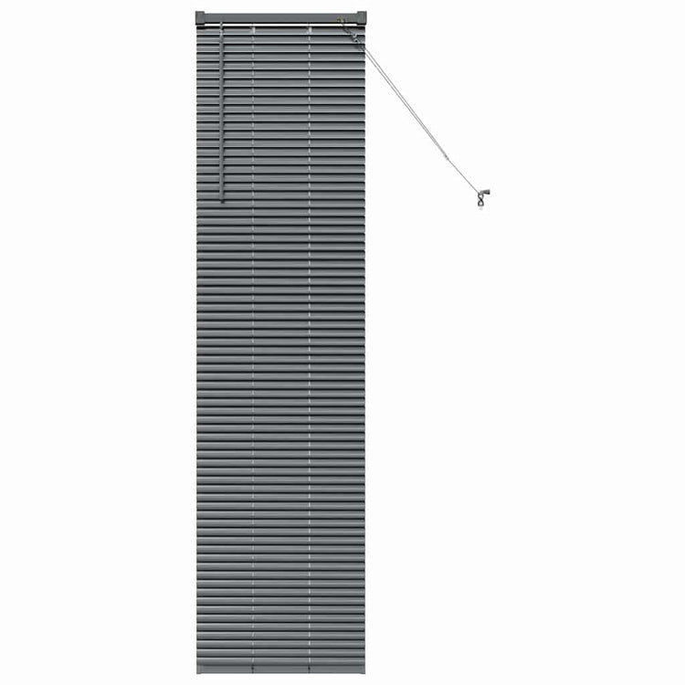 Vidaxl venetiaanse jaloezie donkergrijs 175 x 50 cm 25 mm aluminium