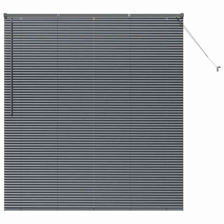 Vidaxl venetiaanse jaloezie donkergrijs 175 x 160 cm 25 mm aluminium