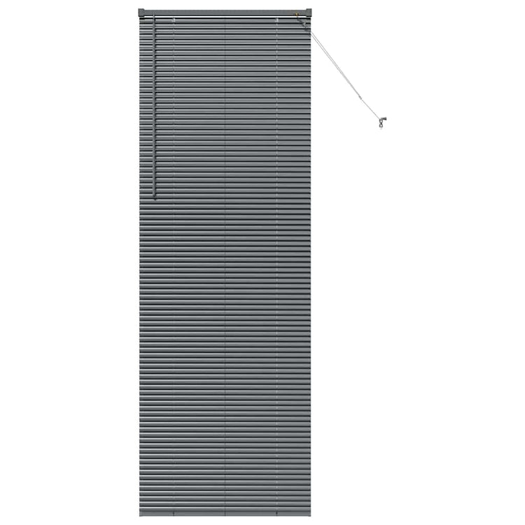 Vidaxl venetiaanse jaloezieën donkergrijs 220 x 70 cm aluminium