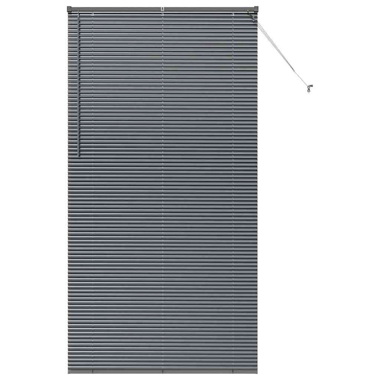 Vidaxl venetiaanse jaloezieën donkergrijs 220 x 115 cm aluminium
