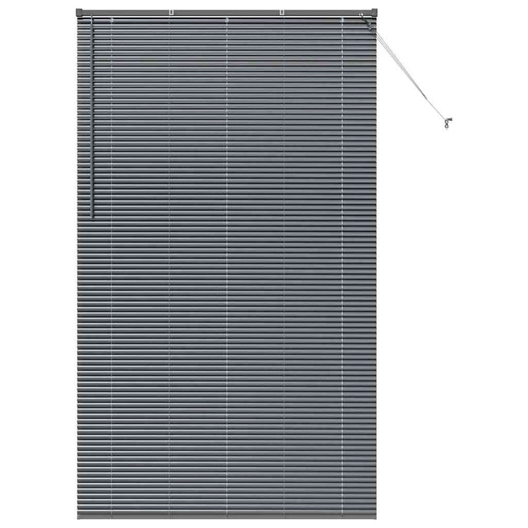 Vidaxl venetiaanse jaloezieën donkergrijs 220 x 130 cm aluminium