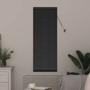 Vidaxl venetiaanse jaloezieën zwart 130 x 40 cm aluminium - afbeelding 3