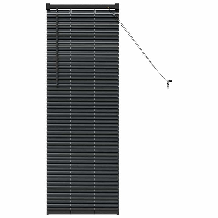 Vidaxl venetiaanse jaloezie zwart 130 x 45 cm 25 mm aluminium