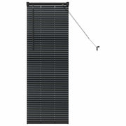 Vidaxl venetiaanse jaloezie zwart 130 x 50 cm 25 mm aluminium - afbeelding 2