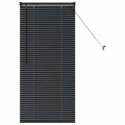 Vidaxl venetiaanse jaloezie zwart 130 x 60 cm 25 mm aluminium - afbeelding 2