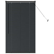 Vidaxl venetiaanse jaloezie zwart 130 x 70 cm 25 mm aluminium - afbeelding 2