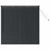Vidaxl venetiaanse jaloezieën zwart 130 x 135 cm aluminium