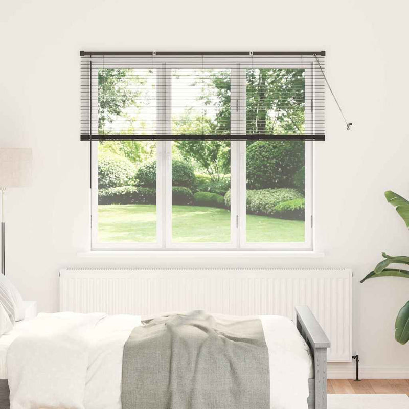 Vidaxl venetiaanse jaloezieën zwart 130 x 155 cm aluminium