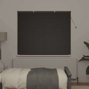 Vidaxl venetiaanse jaloezie zwart 130 x 160 cm 25 mm aluminium - afbeelding 3