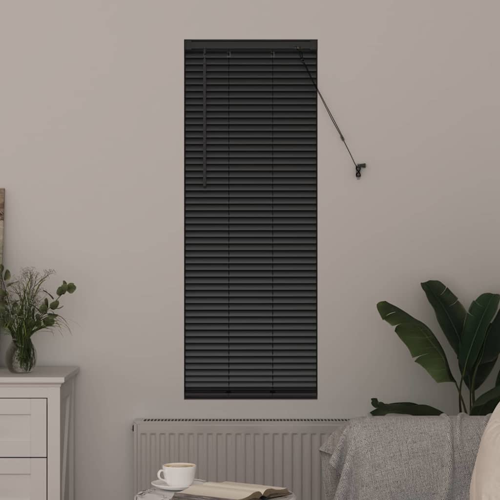 Vidaxl venetiaanse jaloezieën zwart 175 x 40 cm aluminium