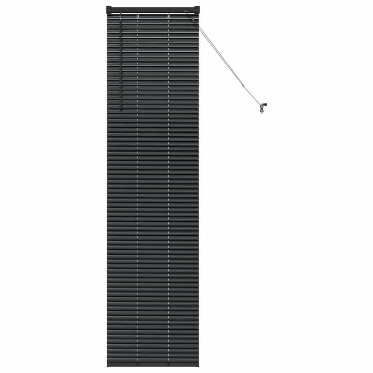Vidaxl venetiaanse jaloezieën zwart 175 x 40 cm aluminium