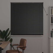 Vidaxl venetiaanse jaloezie zwart 175 x 135 cm 25 mm aluminium - afbeelding 3