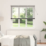Vidaxl venetiaanse jaloezie zwart 175 x 140 cm 25 mm aluminium - afbeelding 1