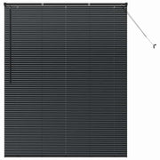 Vidaxl venetiaanse jaloezie zwart 175 x 150 cm 25 mm aluminium - afbeelding 2