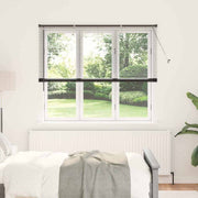 Vidaxl venetiaanse jaloezie zwart 175 x 160 cm 25 mm aluminium - afbeelding 1